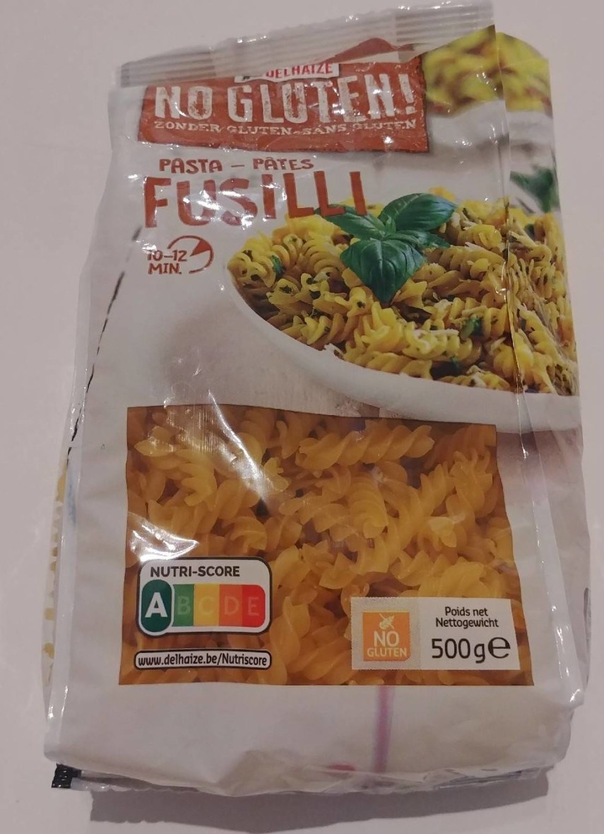 Pâtes Fusilli Sans Gluten