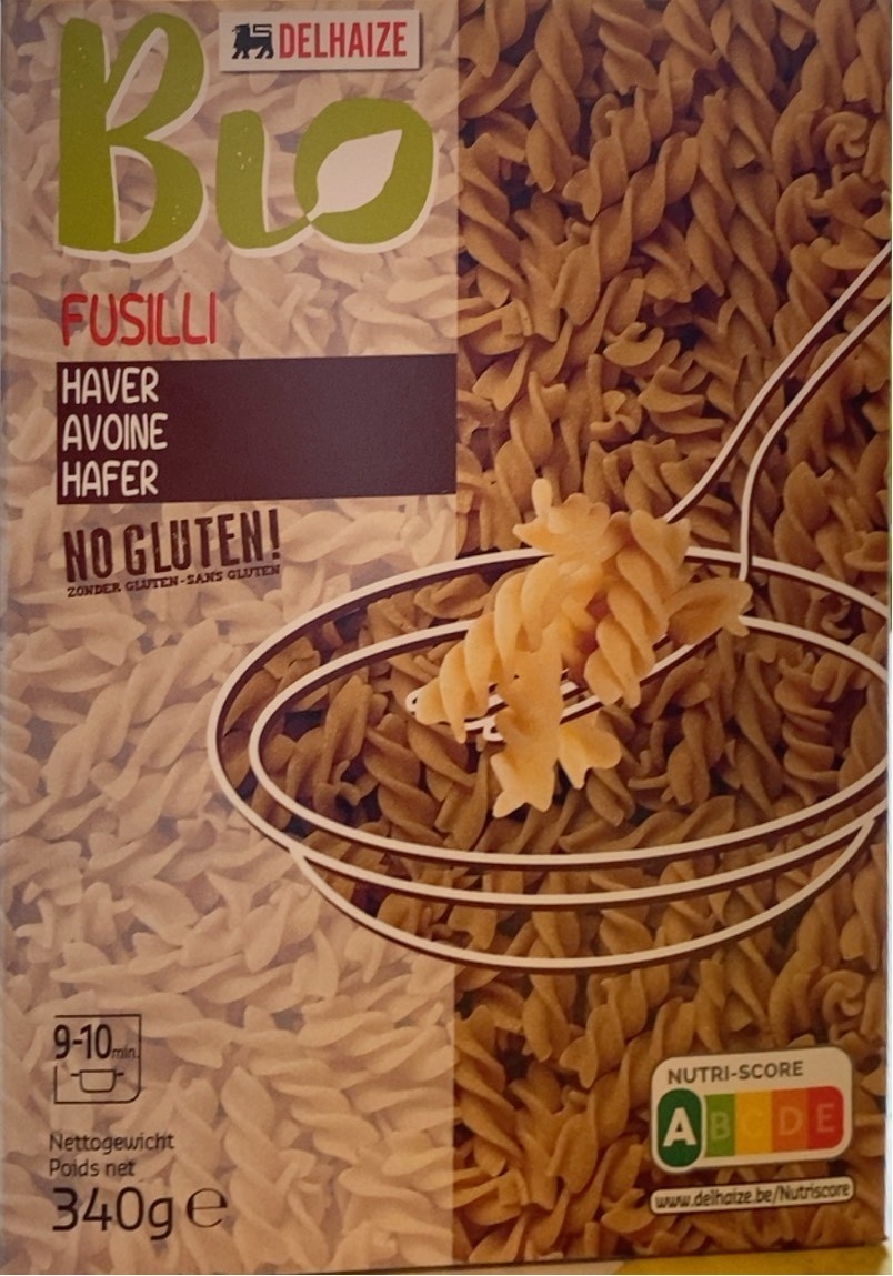 Fusilli Avoine Bio
