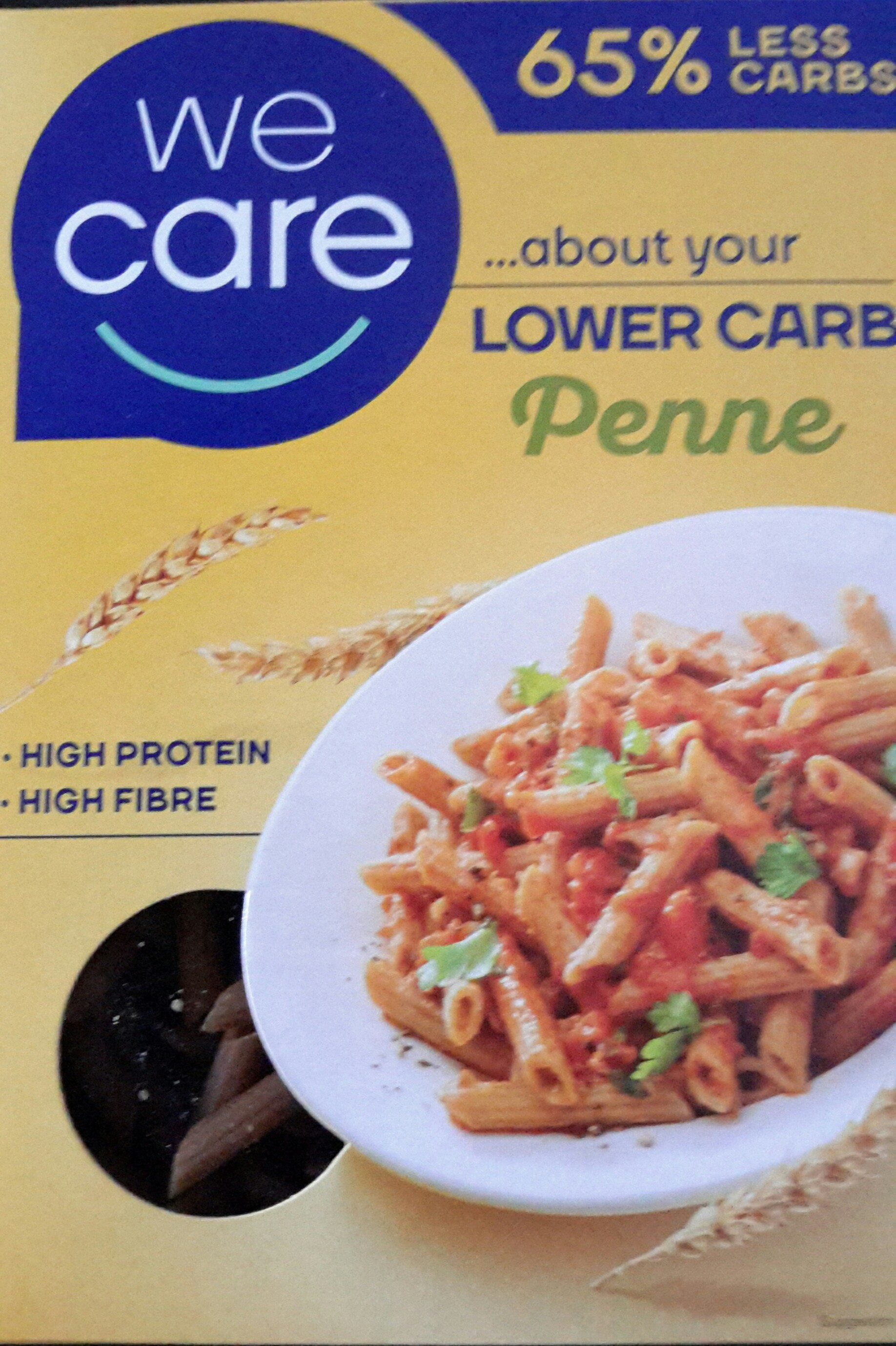 Lower carb penne