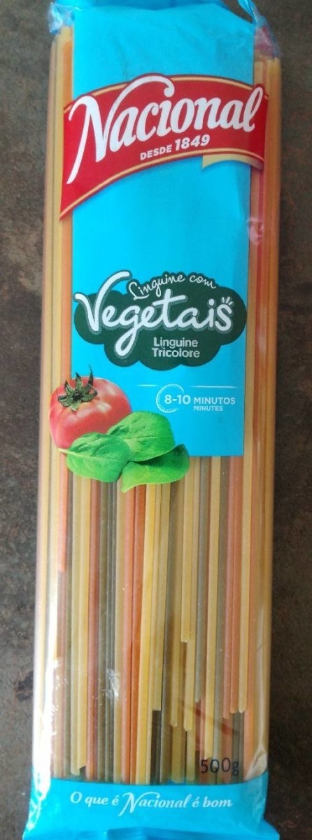 Linguine com Vegetais