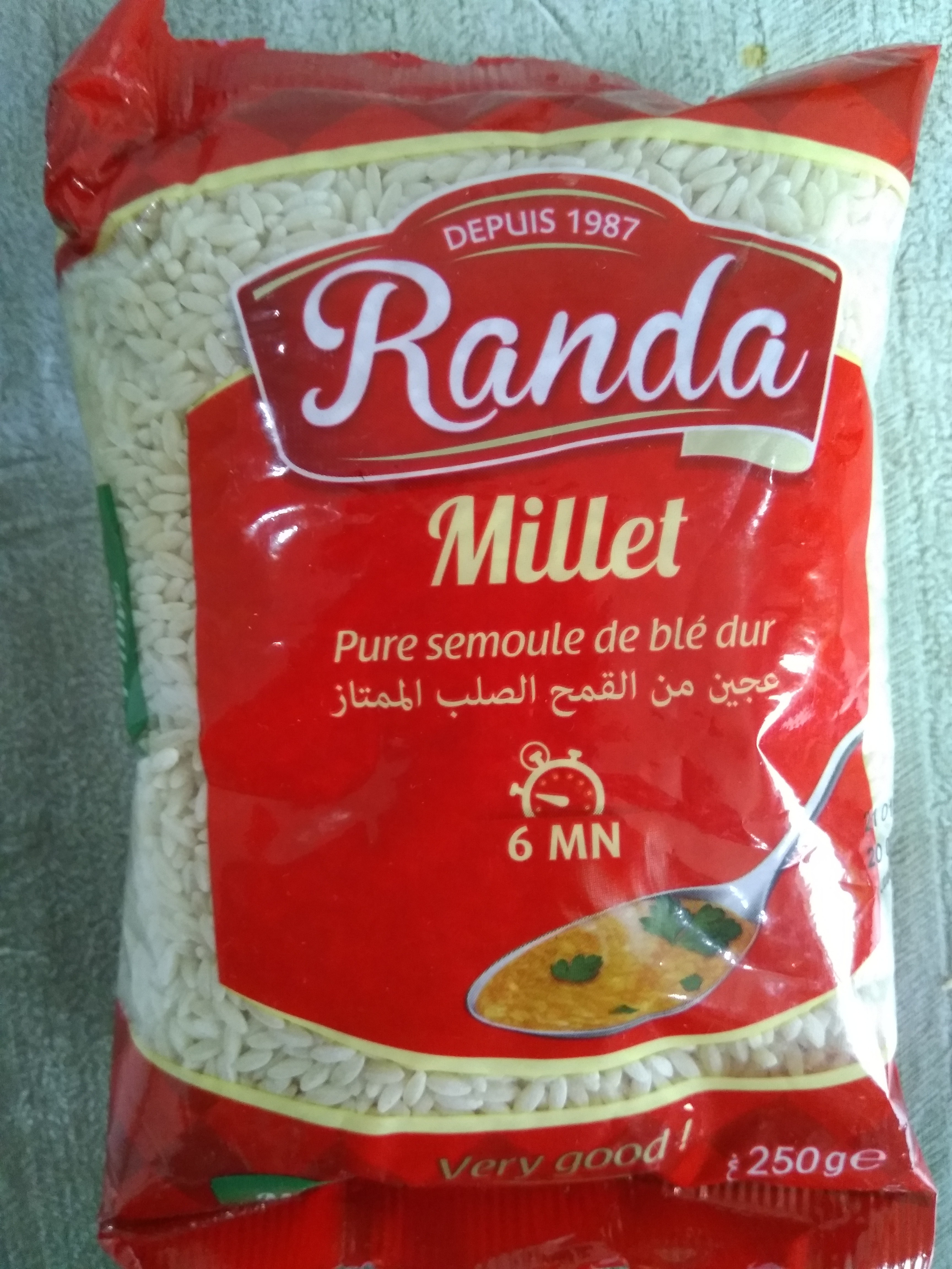 pâte à Soupe: Millet
