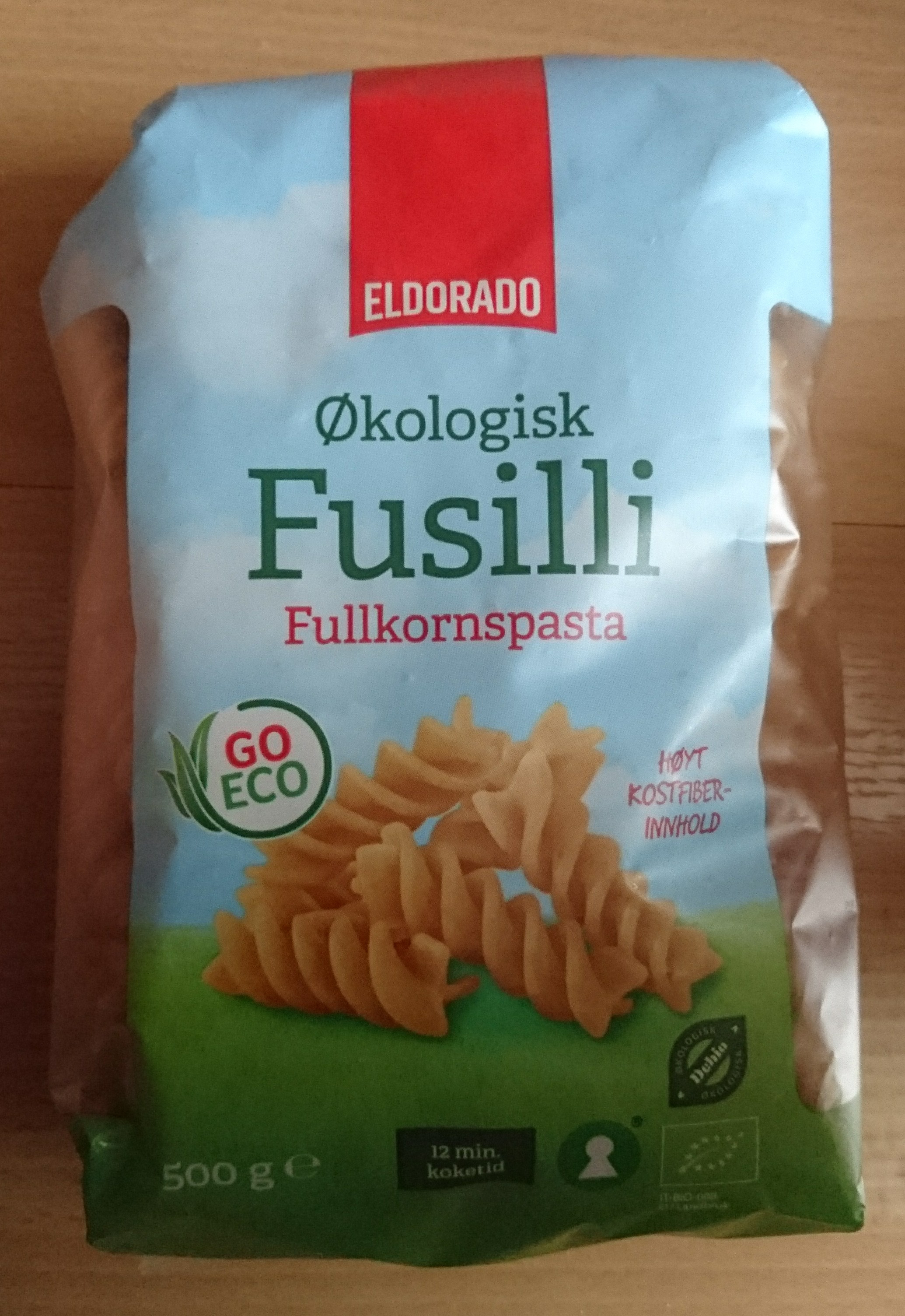 Eldorado Fusilli fullkornspasta