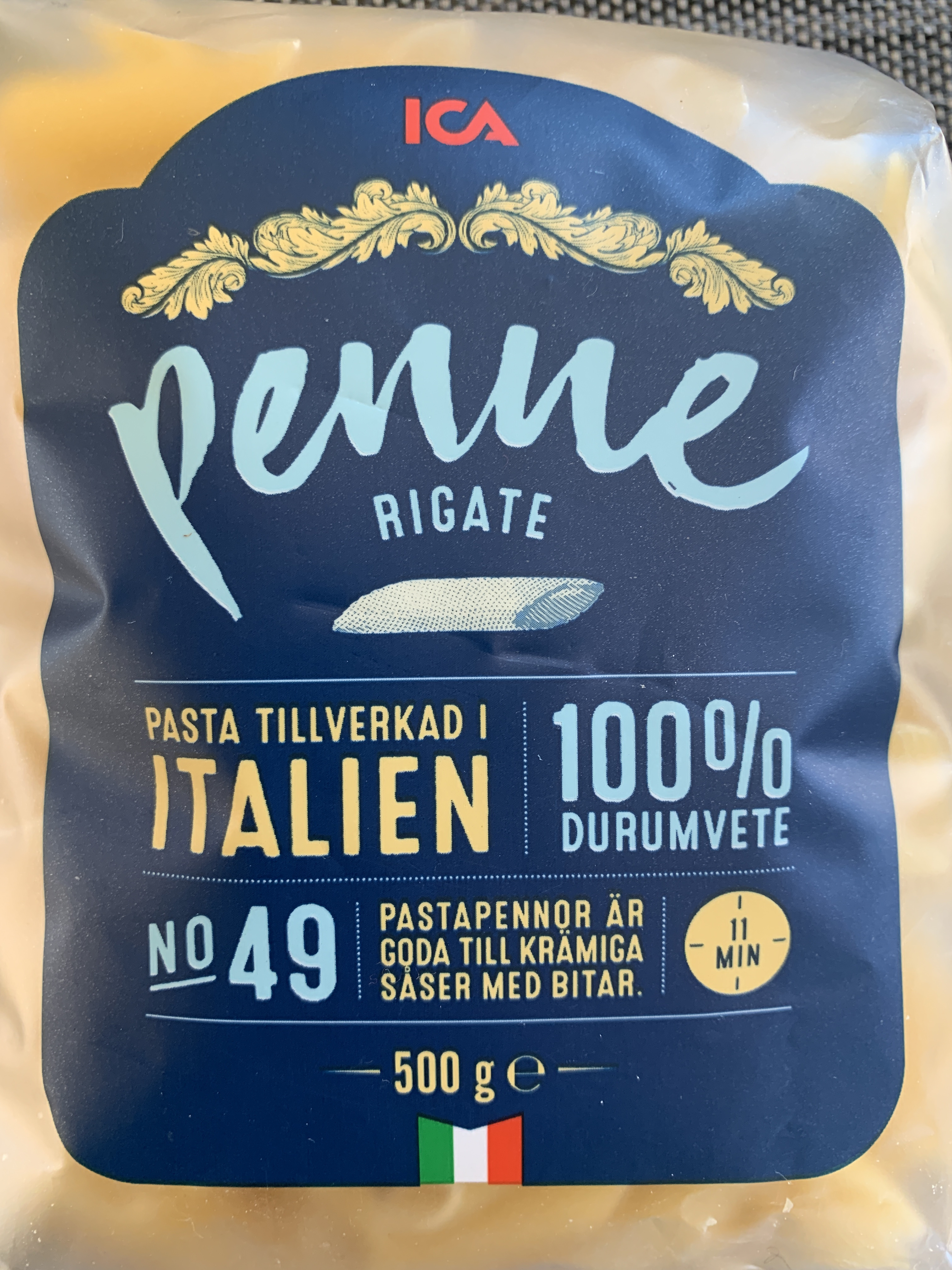 Penne rigate