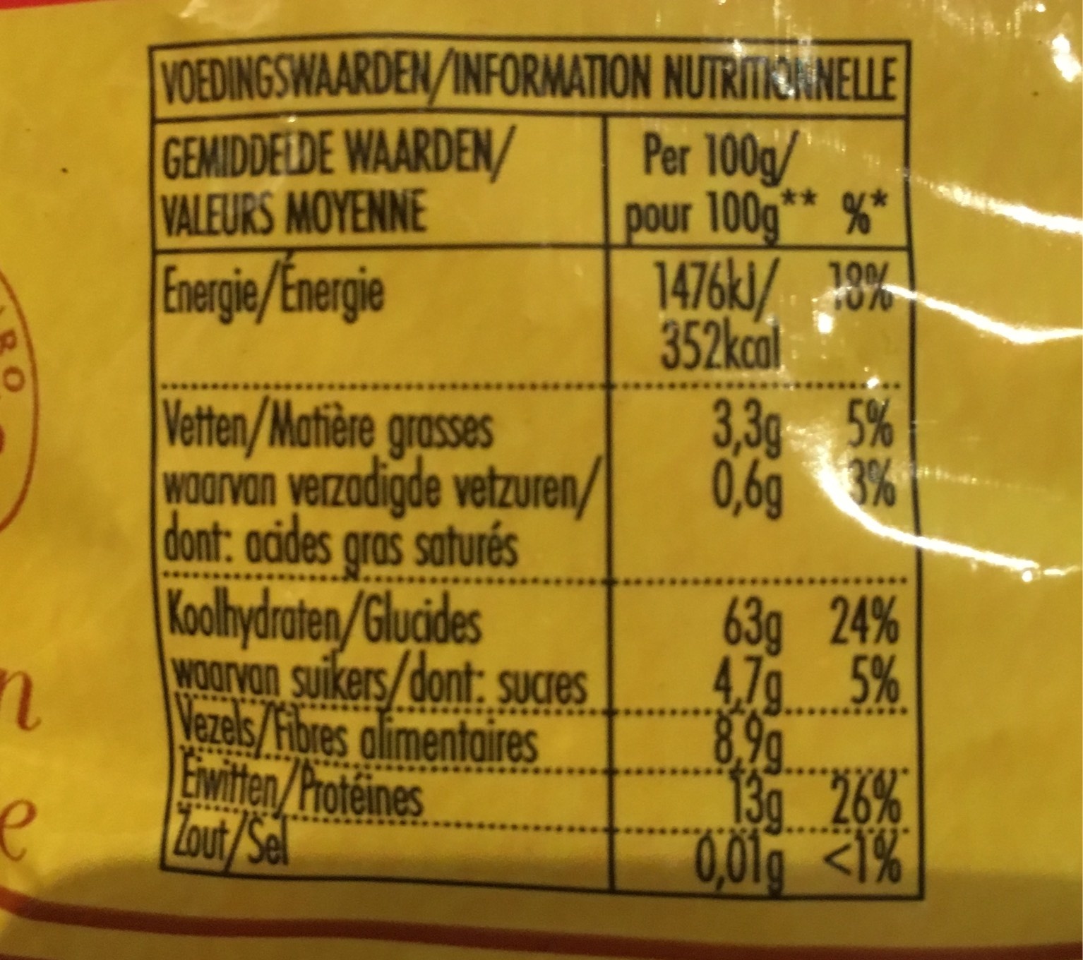 Fusilli Volkoren