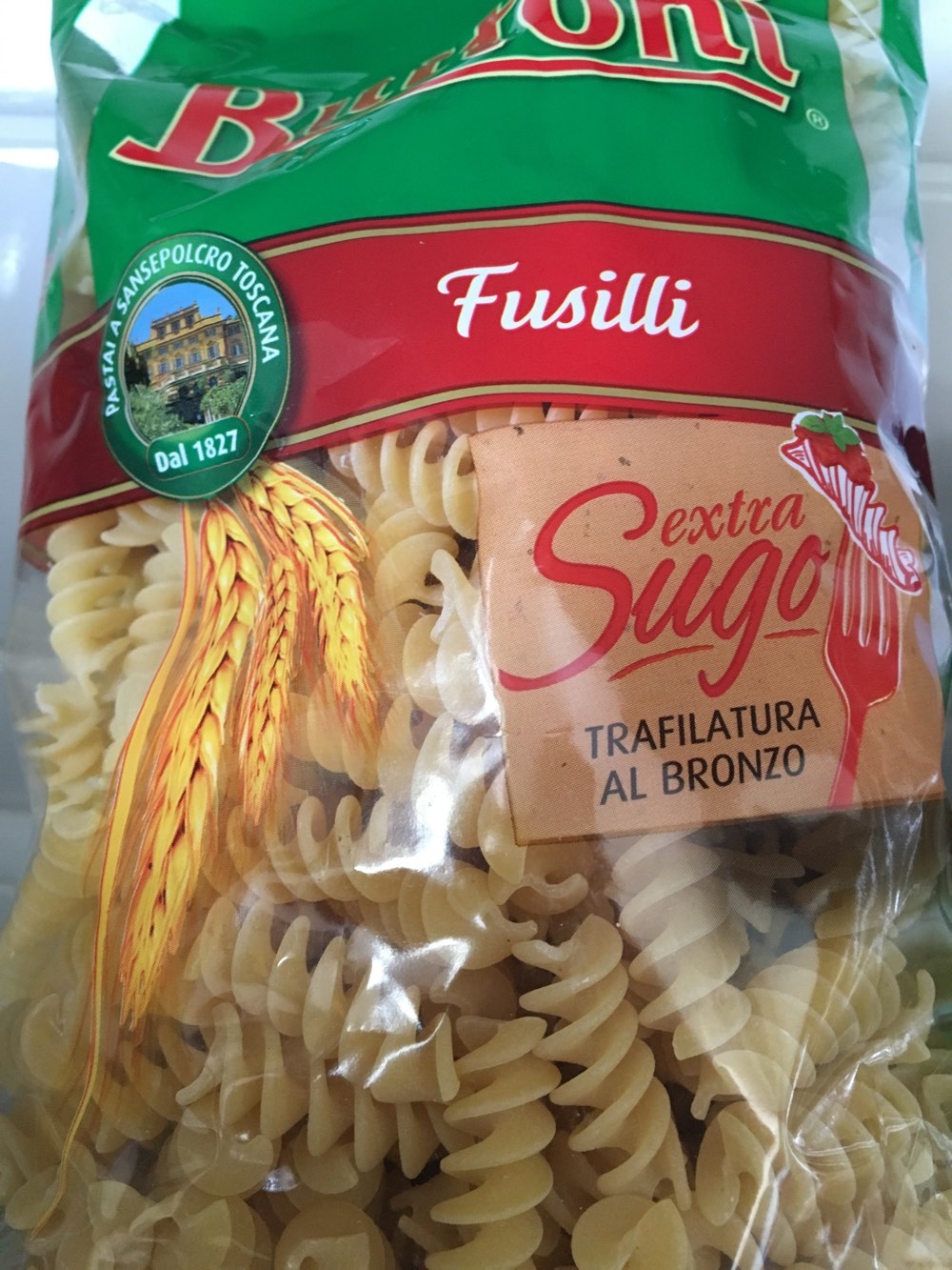 Nudeln Fusilli
