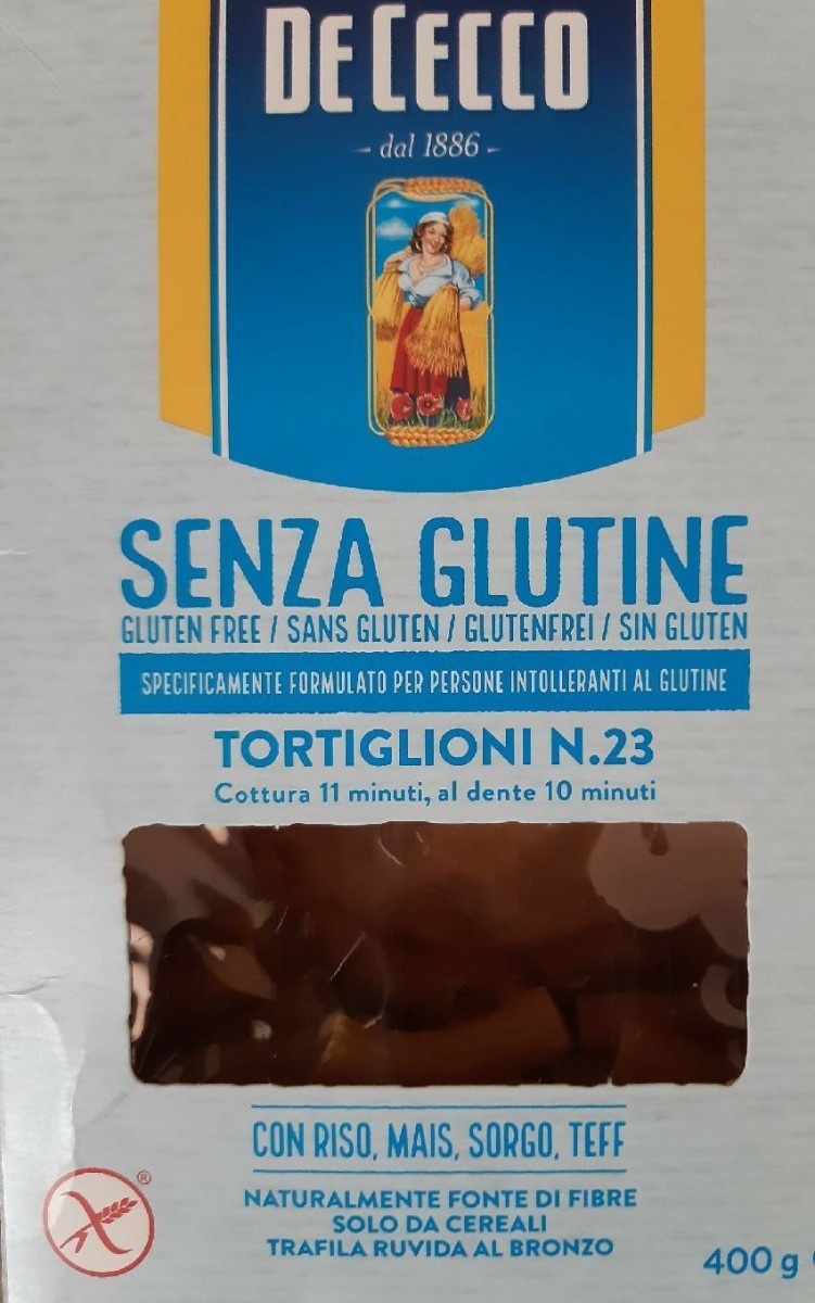 DE CECCO -Mugnai dal 1831- 400 g SENZA GLUTINE GLU