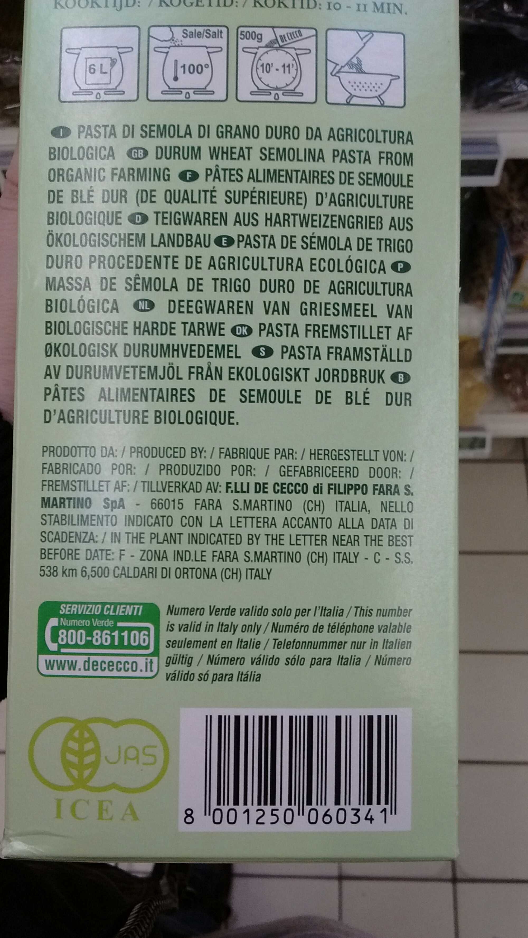 Fusilli n°34 bio
