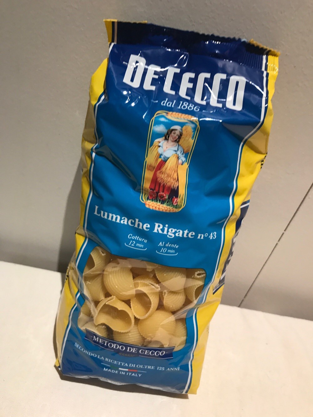 Lumache Rigati 500Gr