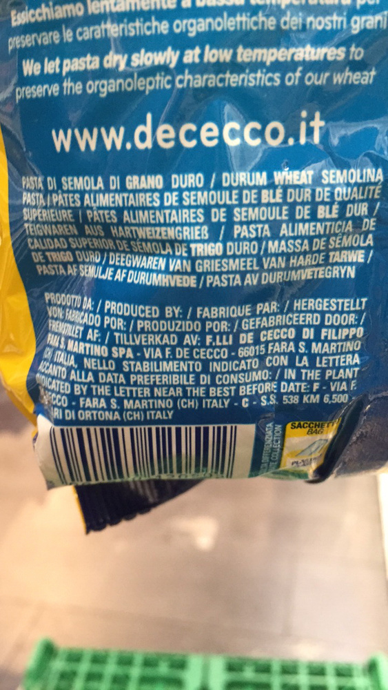 Nudeln Conchiglie Rigate n°50