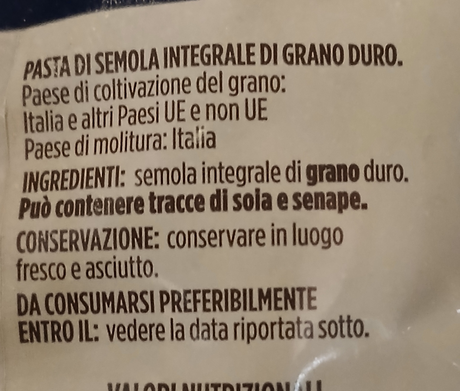 Farfalle integrali