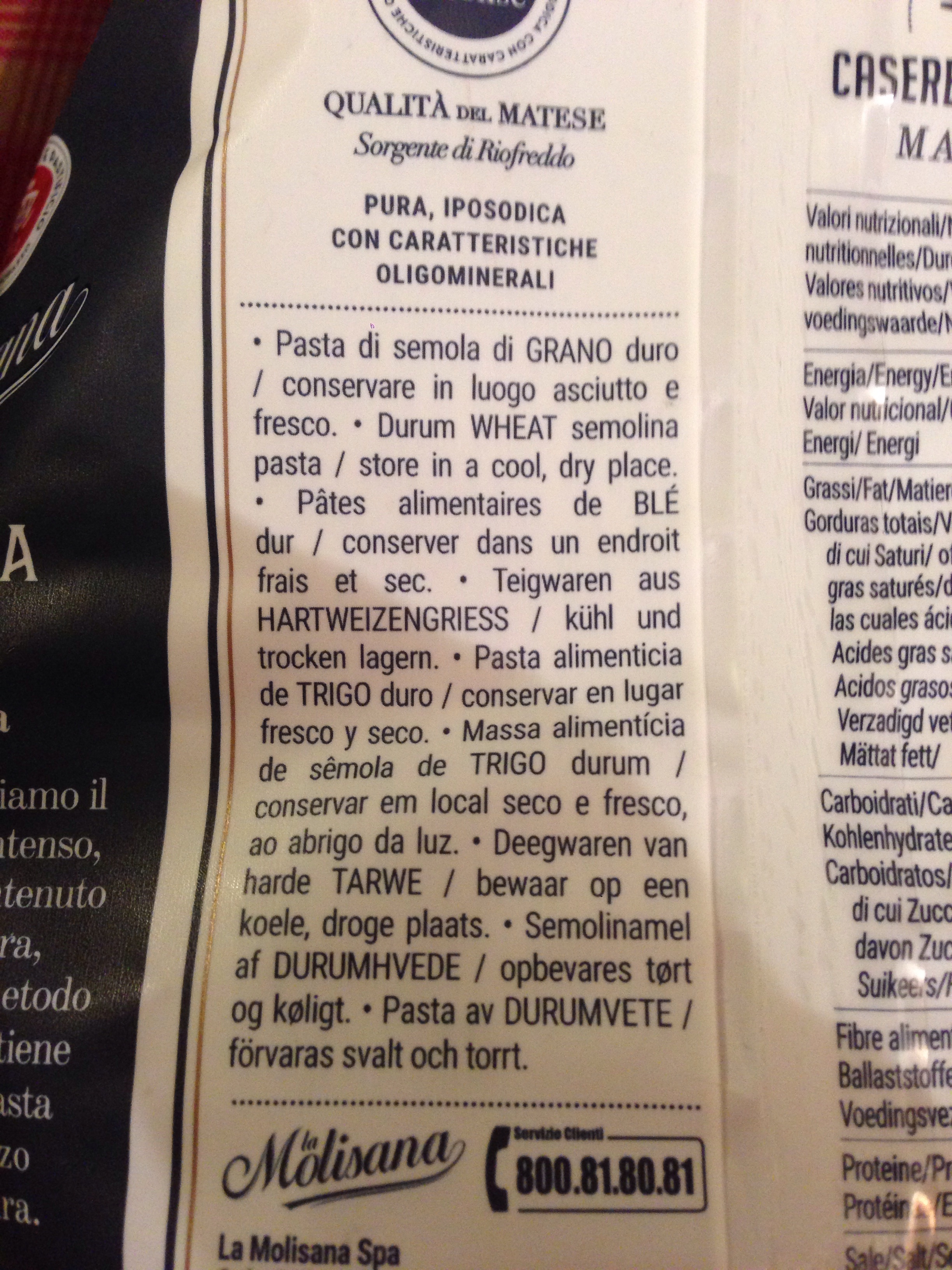 Pasta casareccia