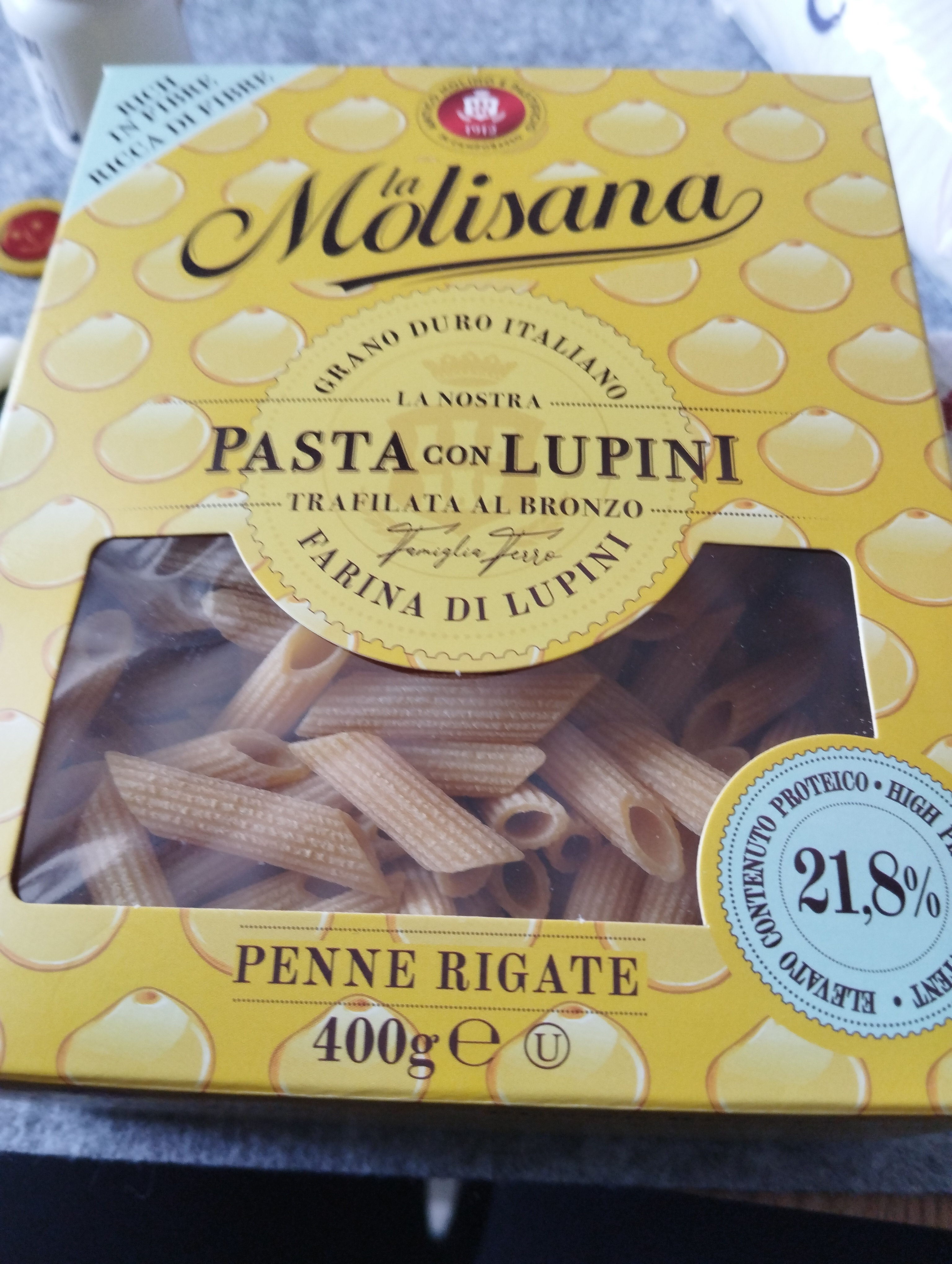 PASTA CON LUPINI