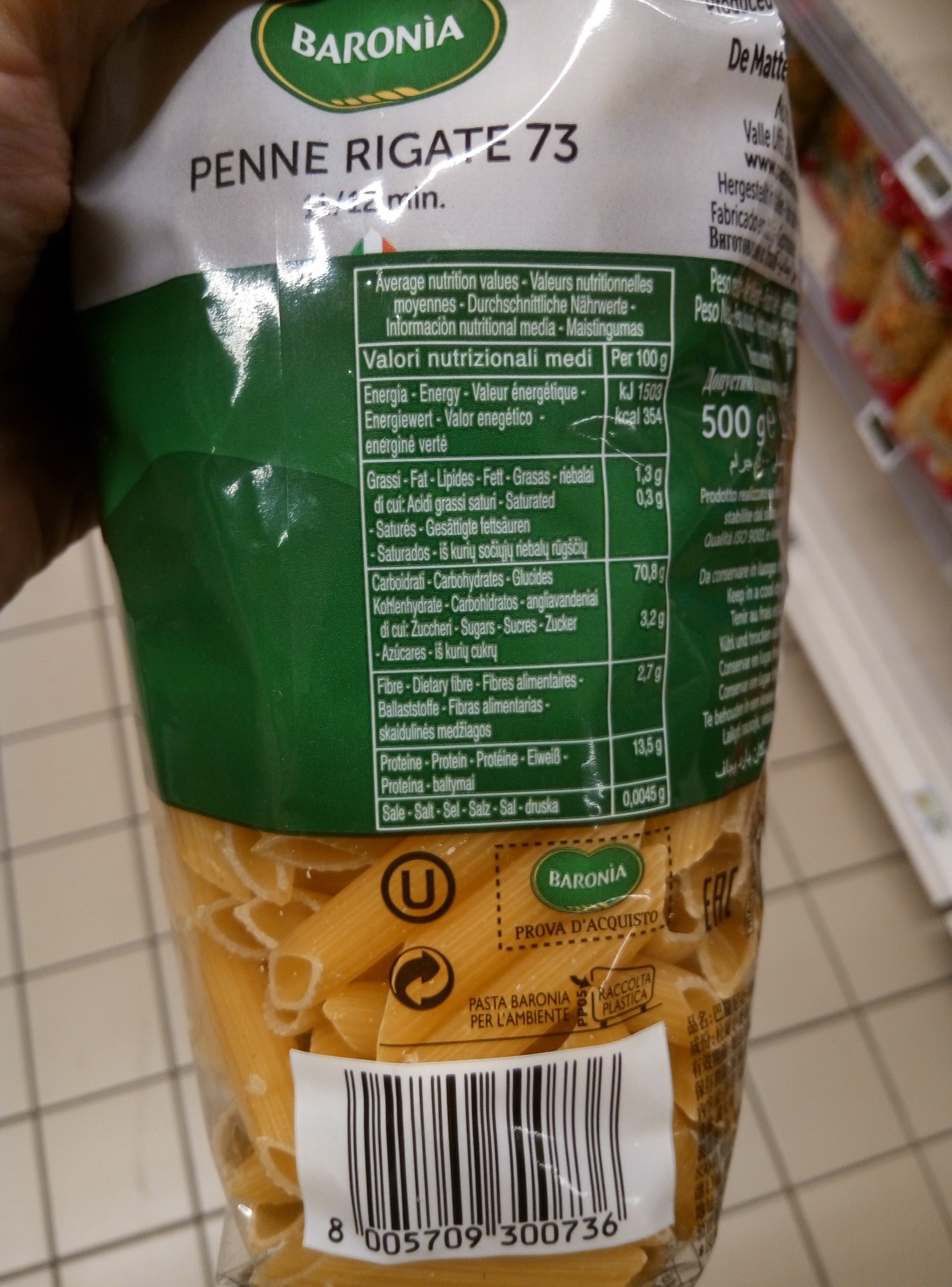 Penne Rigate 73