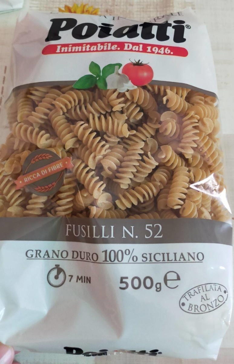 Pasta integrale poiatti