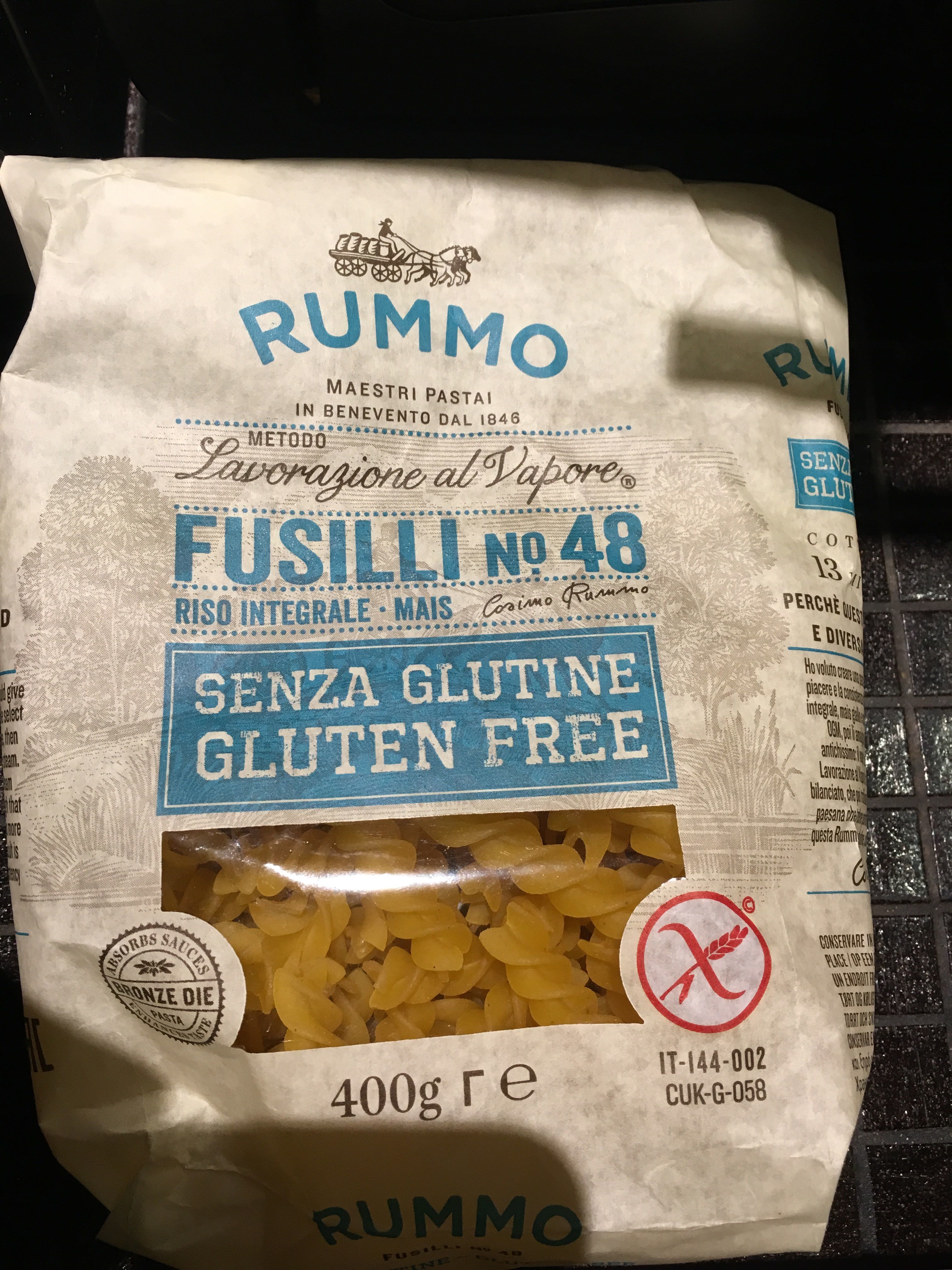 Fusilli n°48 Senza glutine