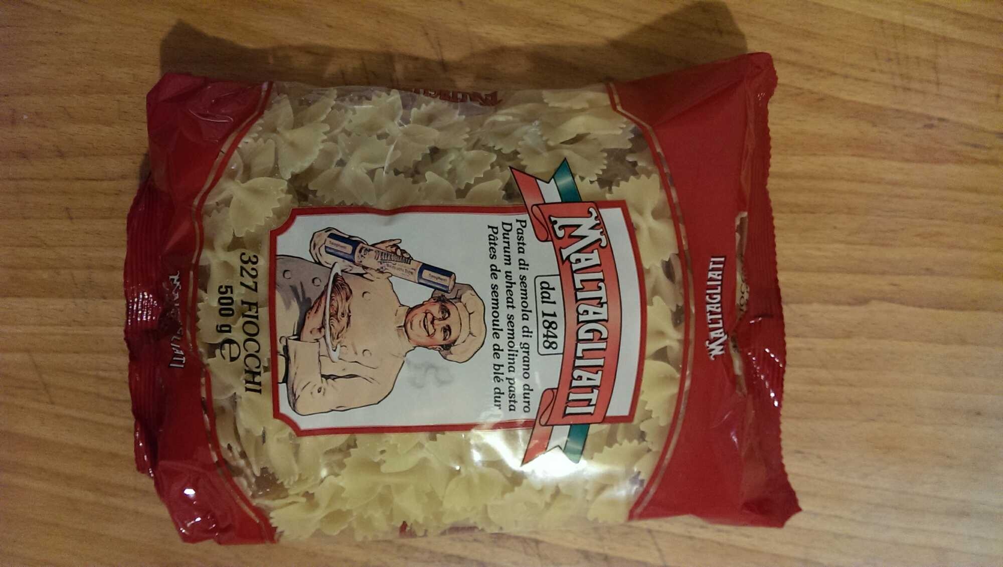 327 Fiocchi Pâtes de semoule de blé dur
