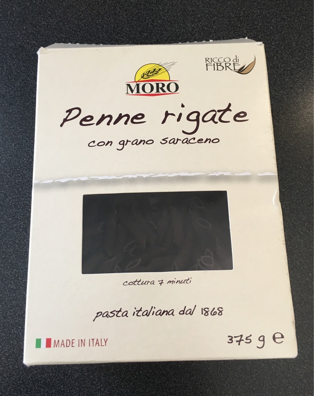 Pennette con grano saraceno