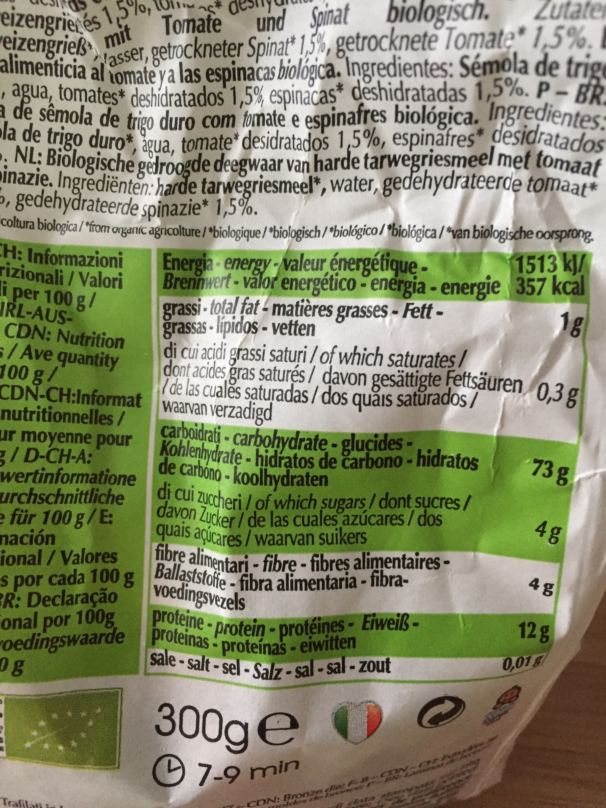 Pasta Bio