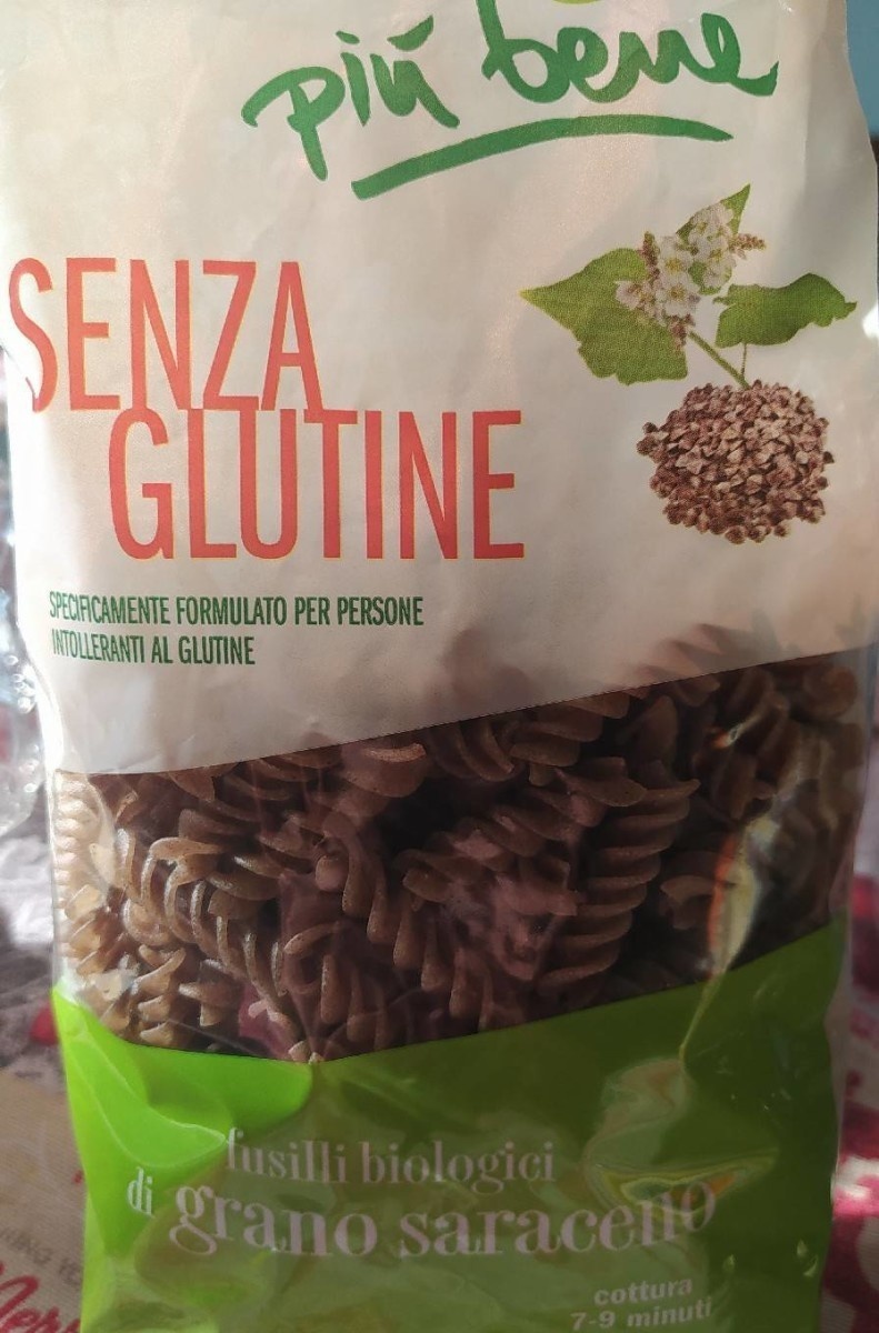 Fusilli di grano saraceno senza glutine