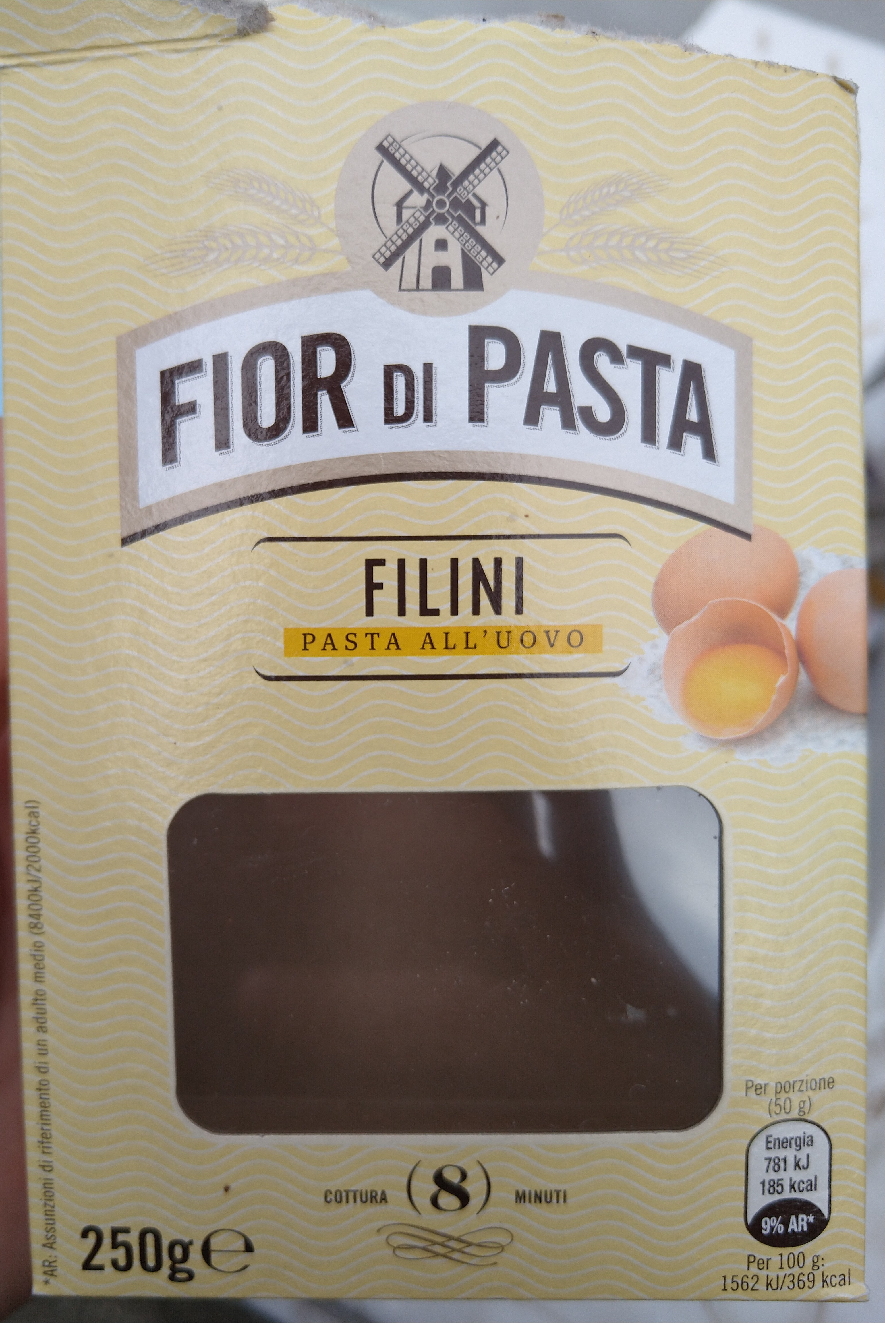 Filini all'uovo