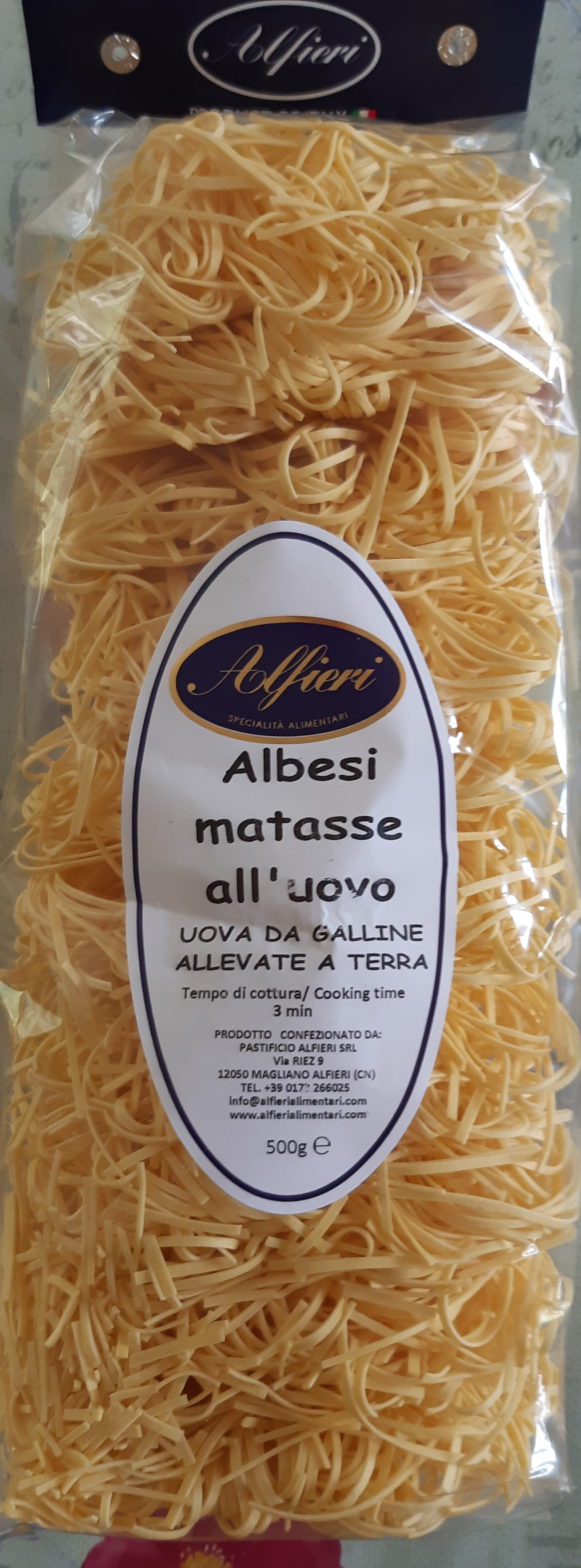 Albesi matasse all'uovo