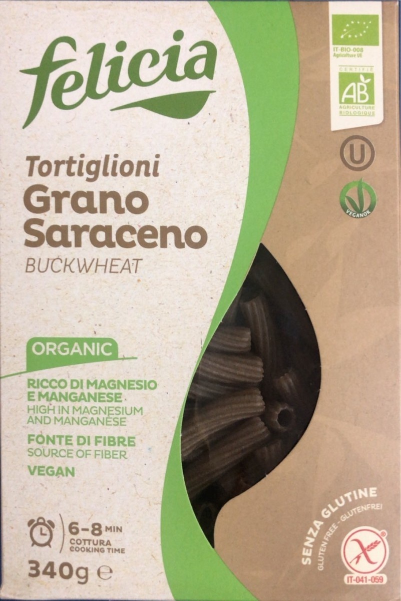 Tortiglioni grano saraceno bio