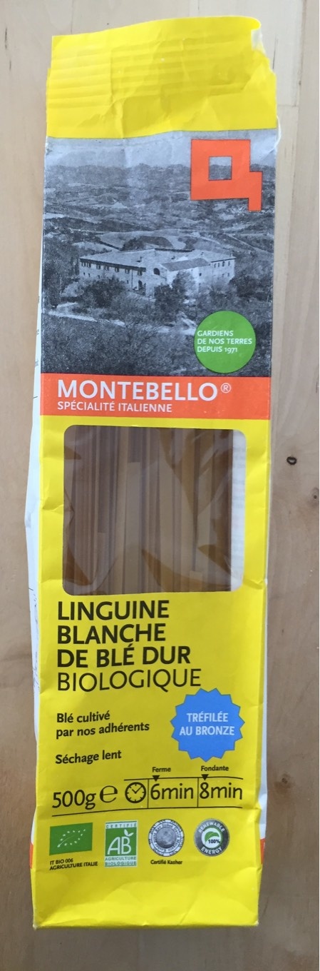 Linguine blanche de blé dur