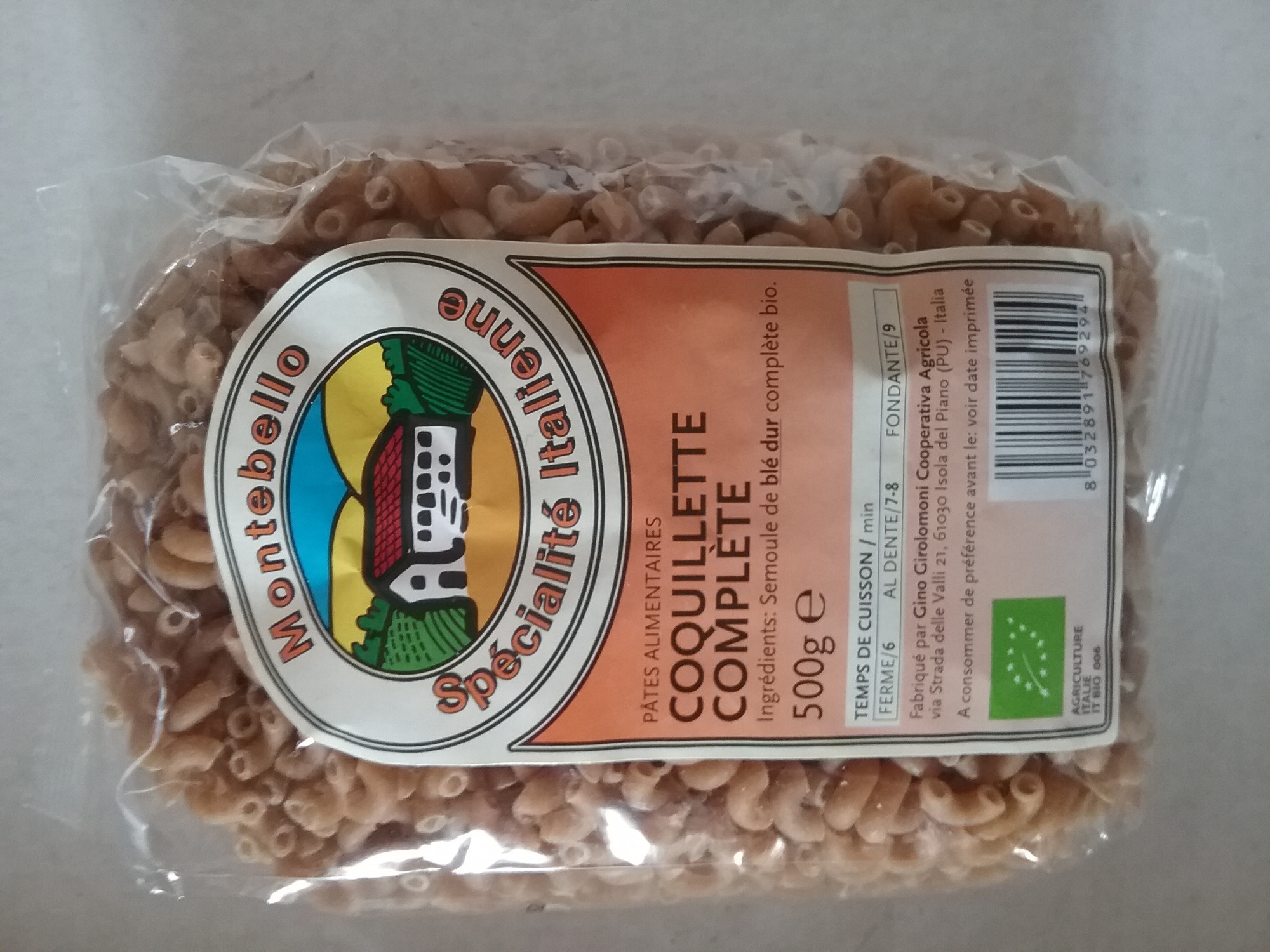 Coquillette complète