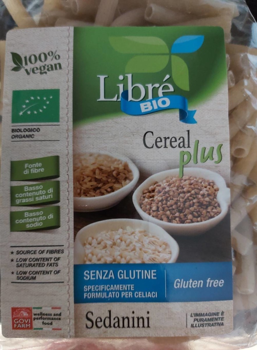 Macarrones cereal plus libre bio