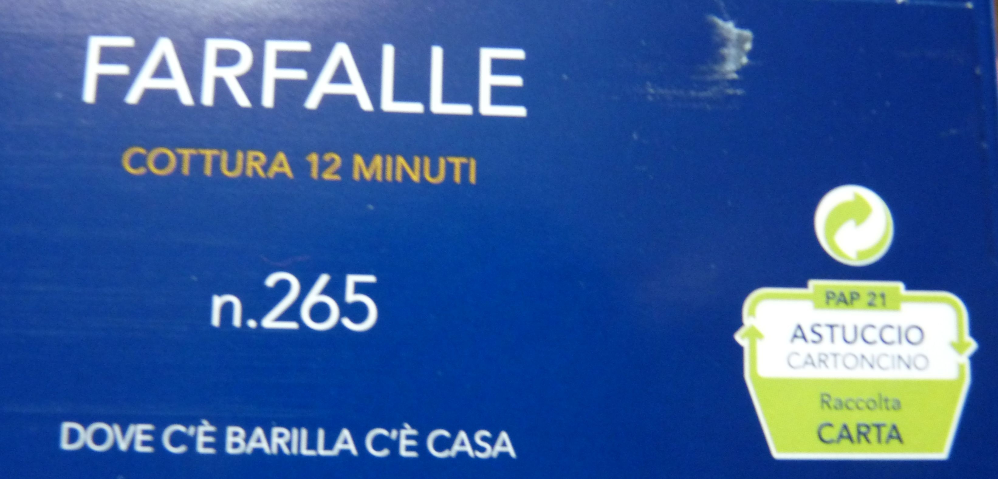 Farfalle N° 265