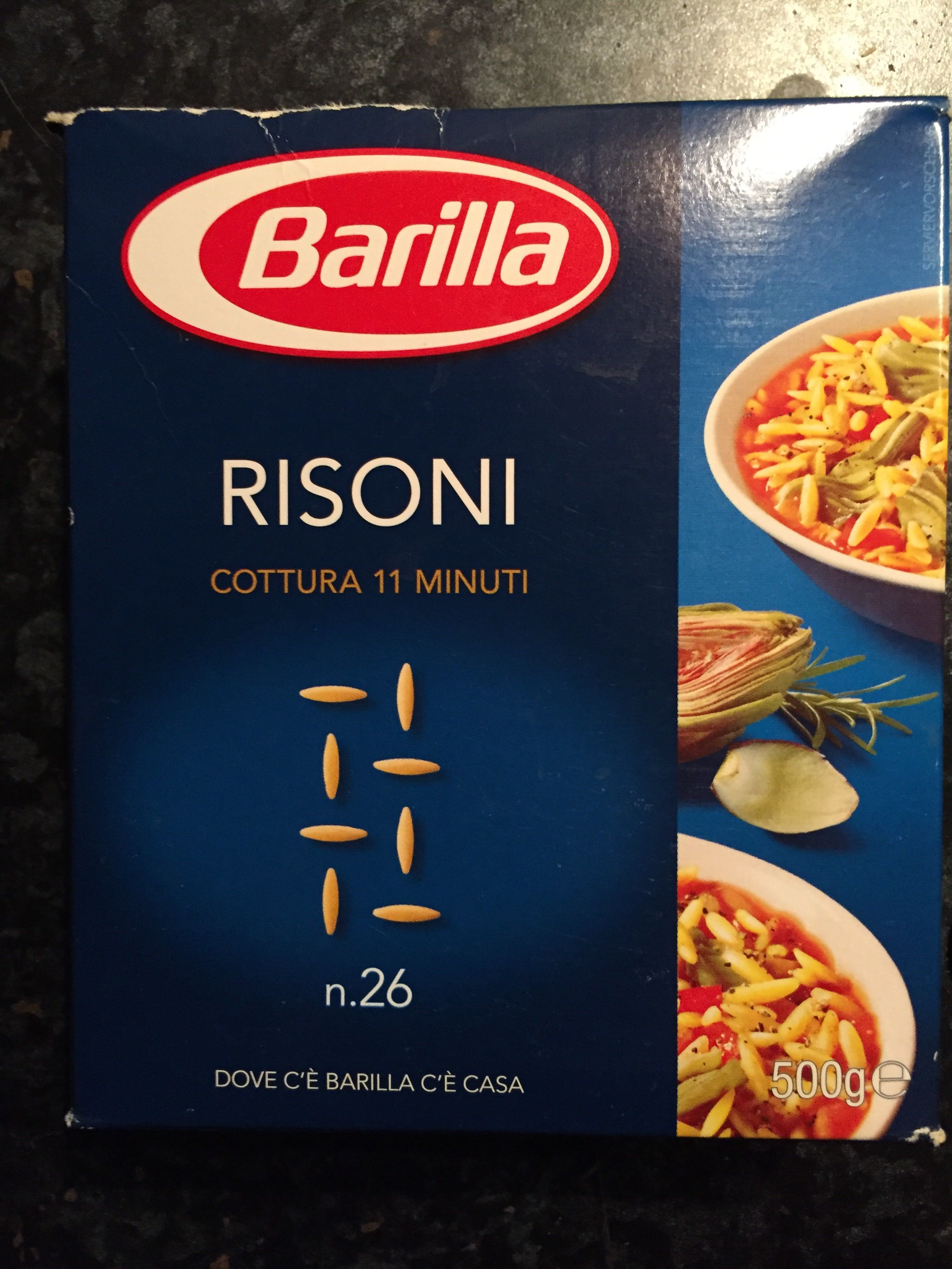 Pasta Risoni n°26