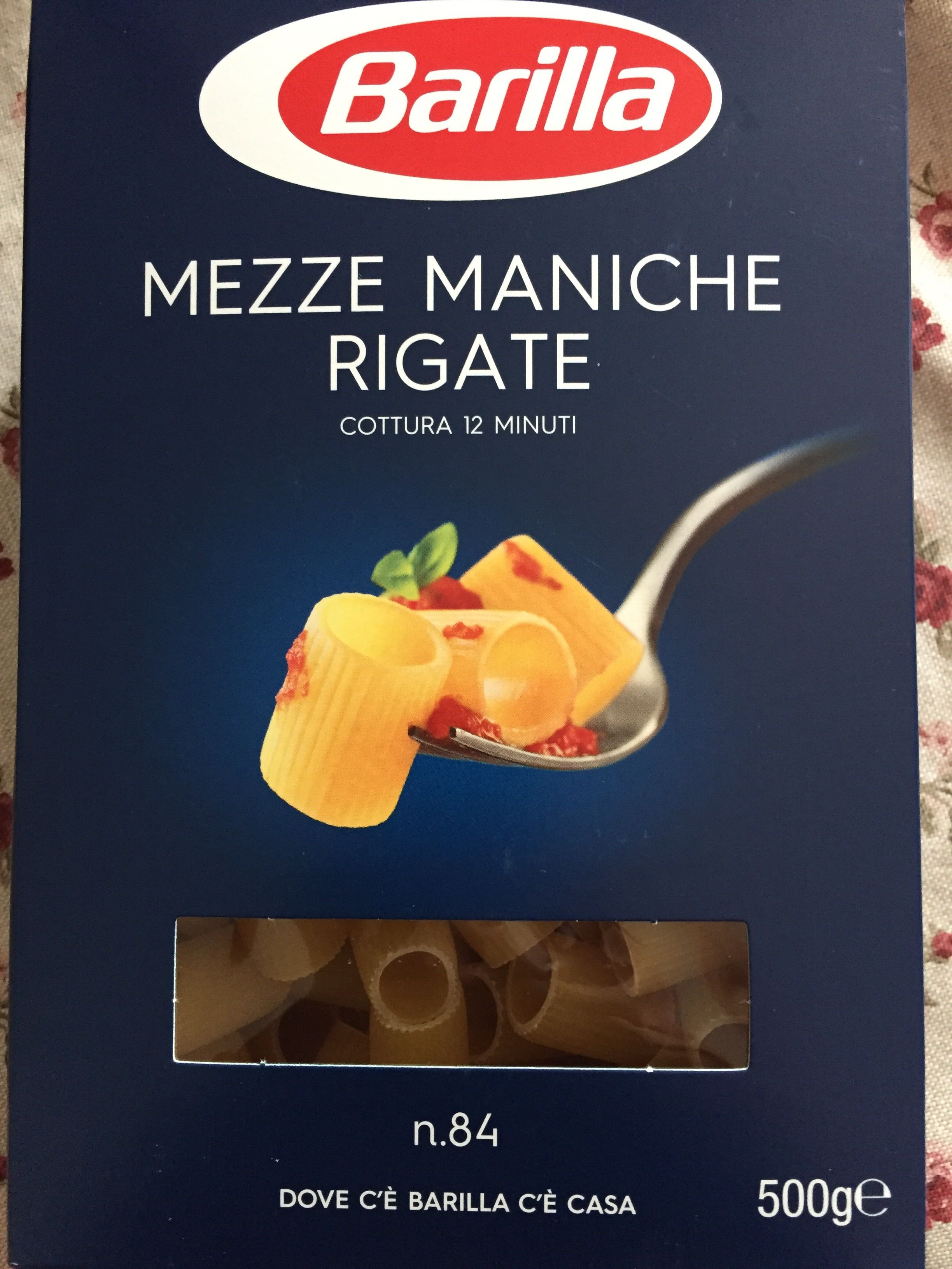 Mezze maniche rigate n.84