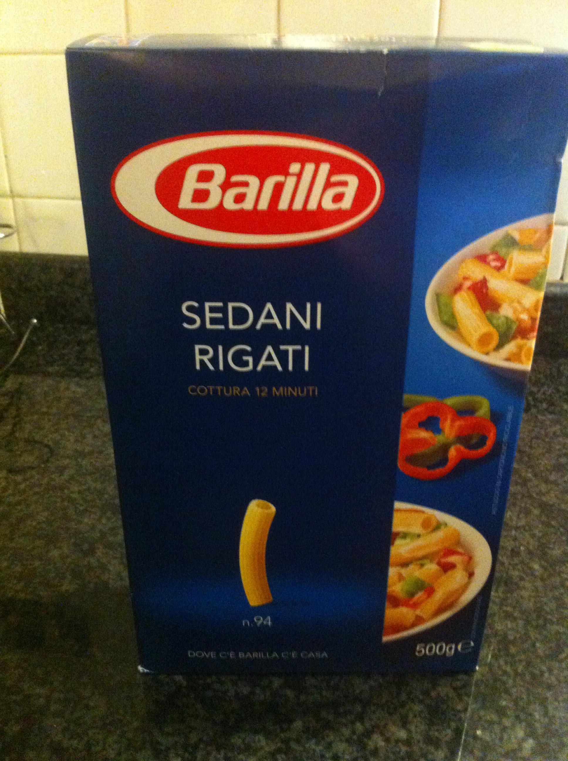 Sedani rigati