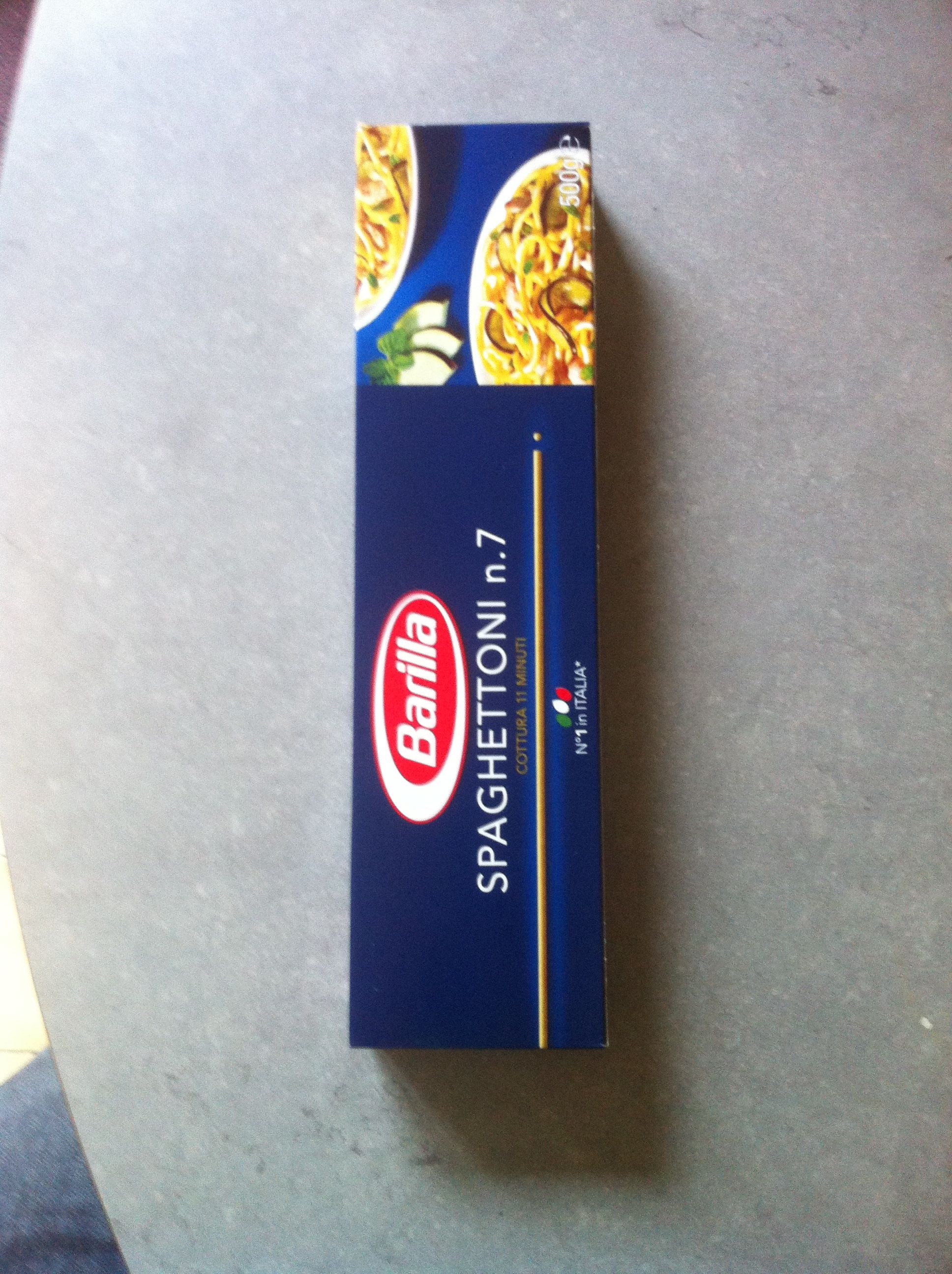 Pâtes spaghettoni n°7 500g