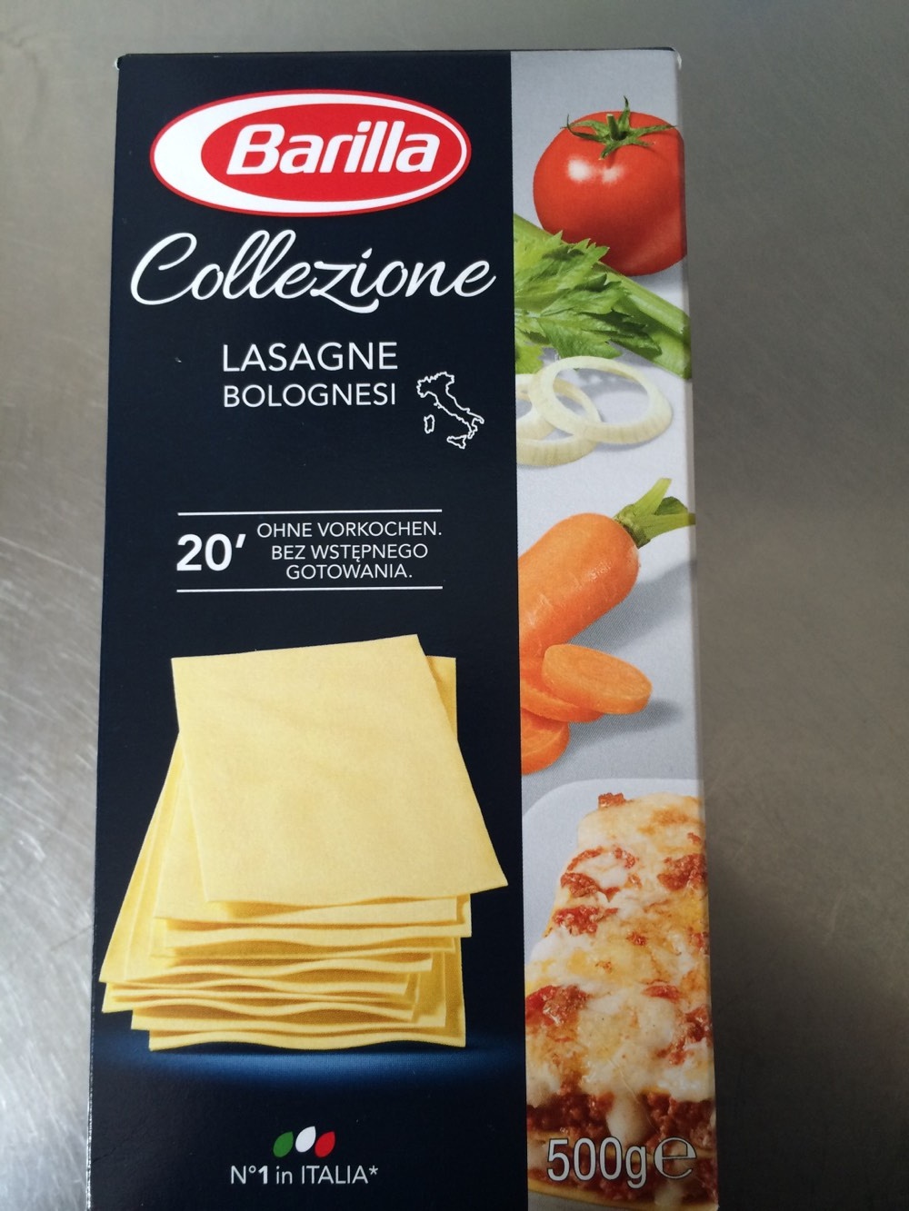 Lasagne Platten