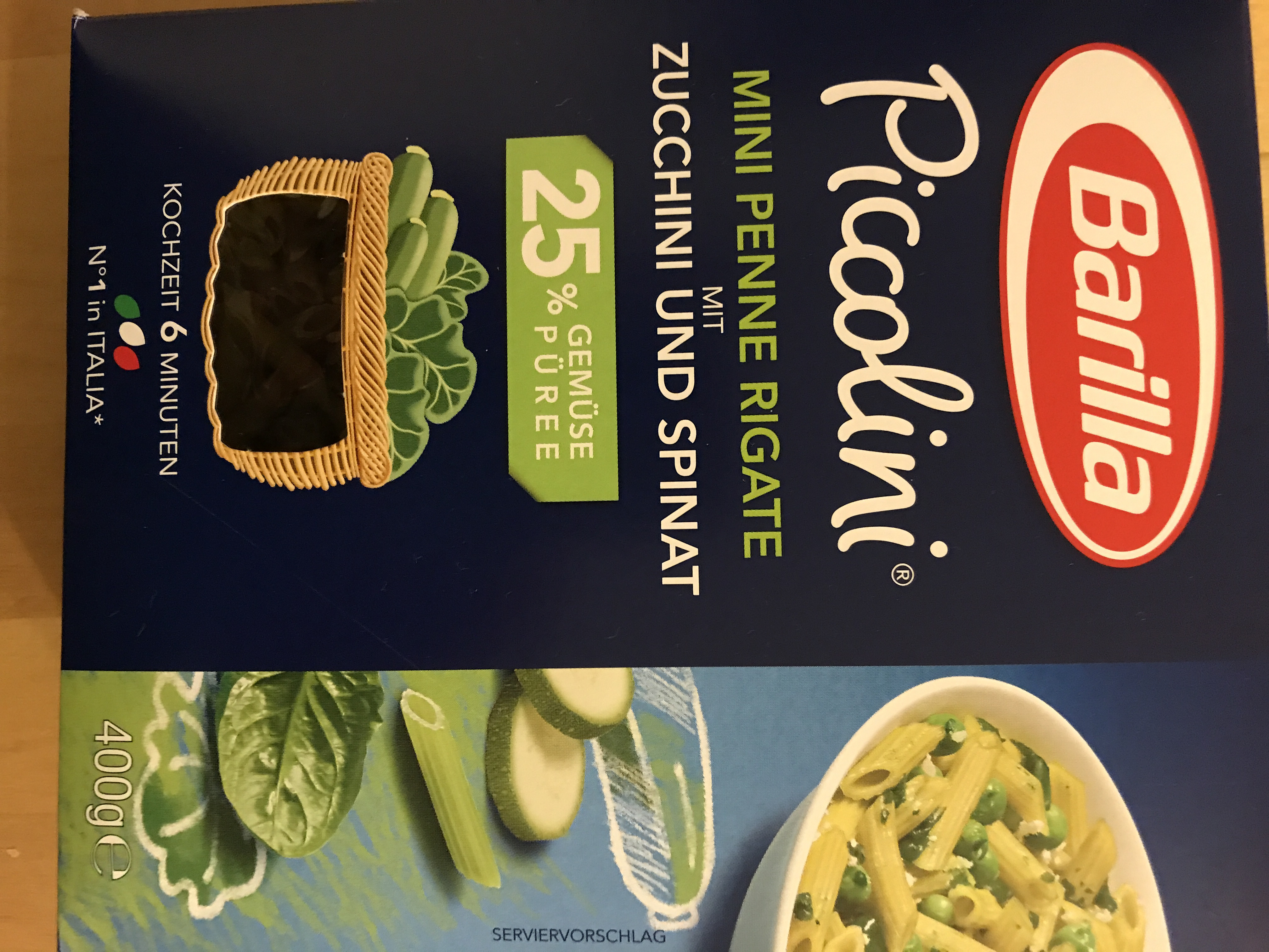 Piccolini mini penne régate