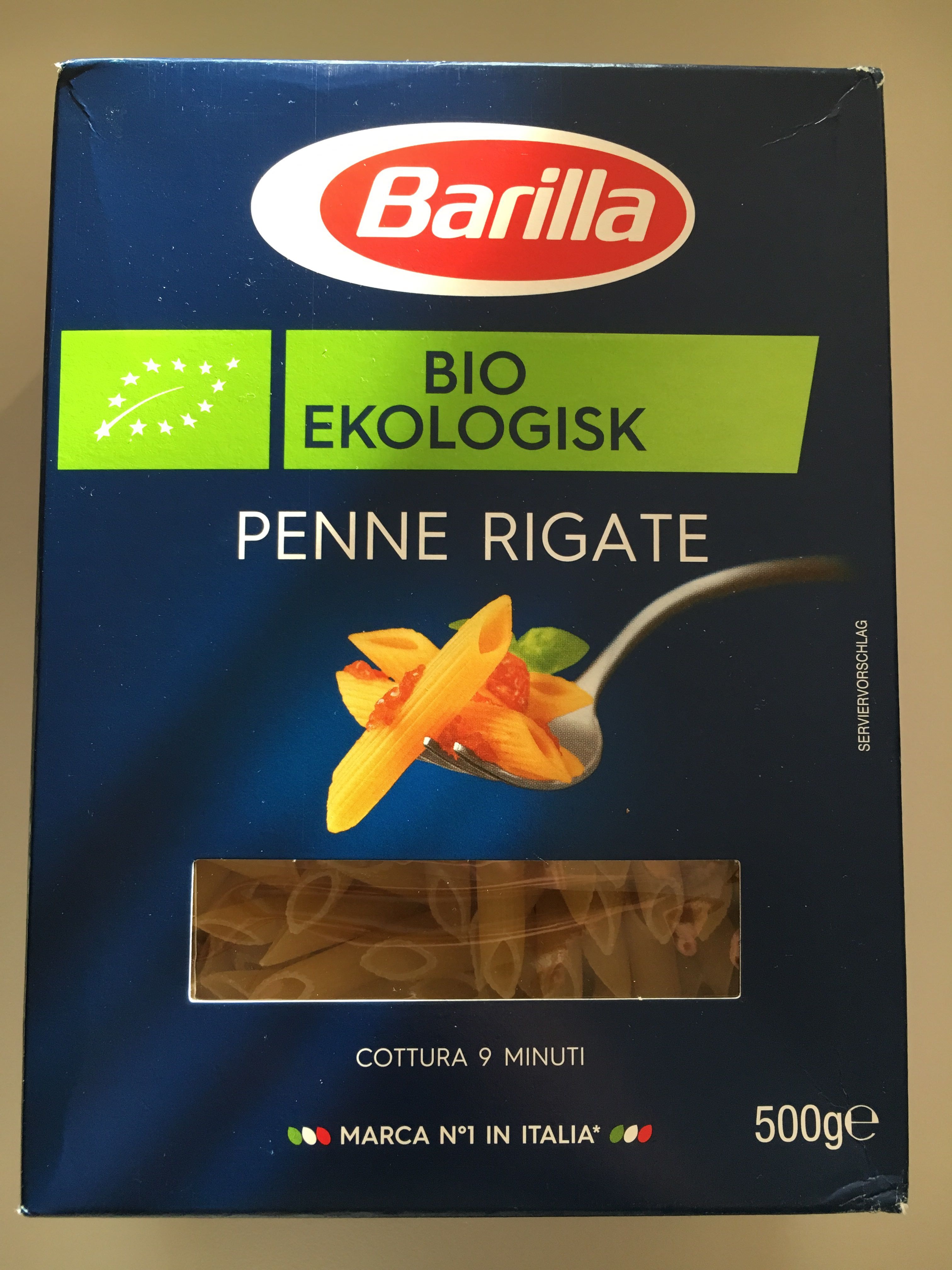 Penne rigate Biologique 500g