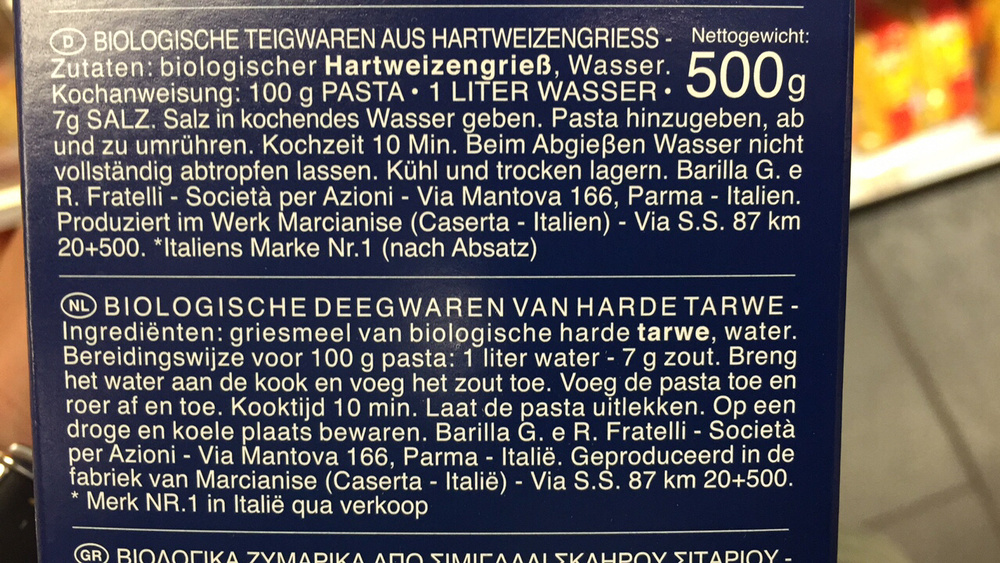 Fusilli bio