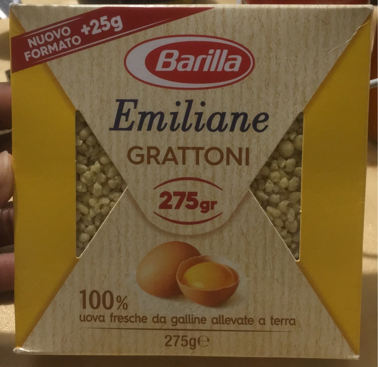 Grattoni all'uovo