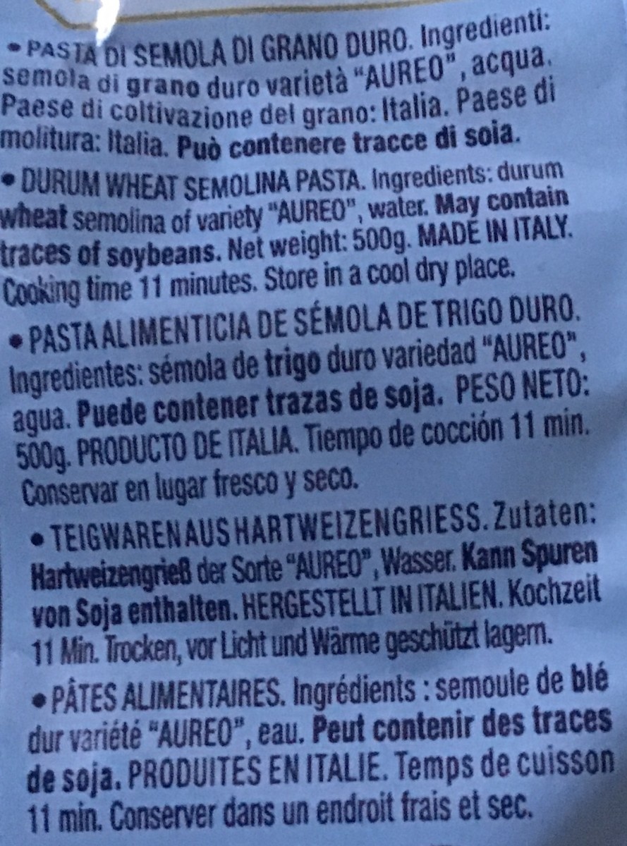 Fusilli 500g voiello 2015