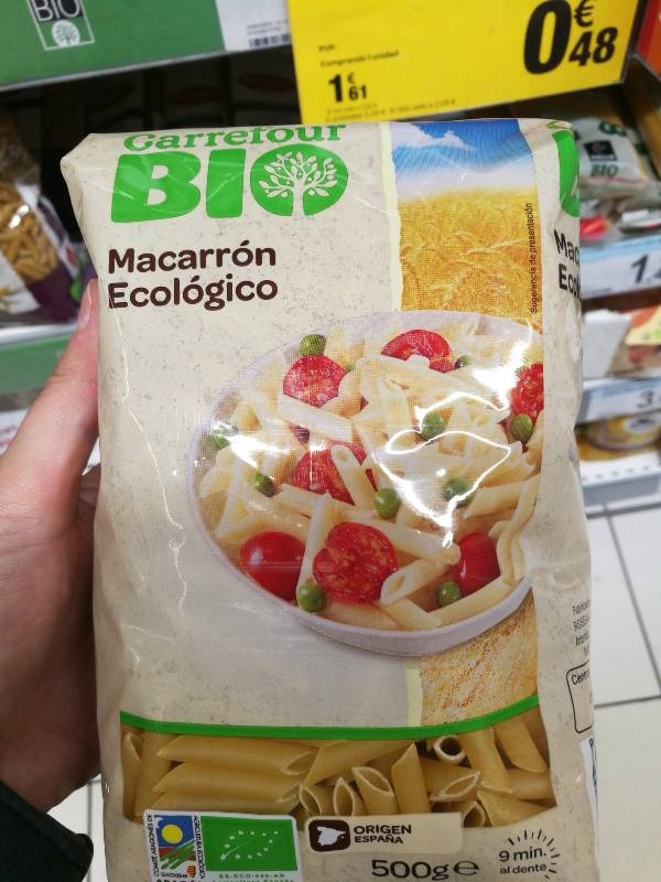 Macarrón ecologico