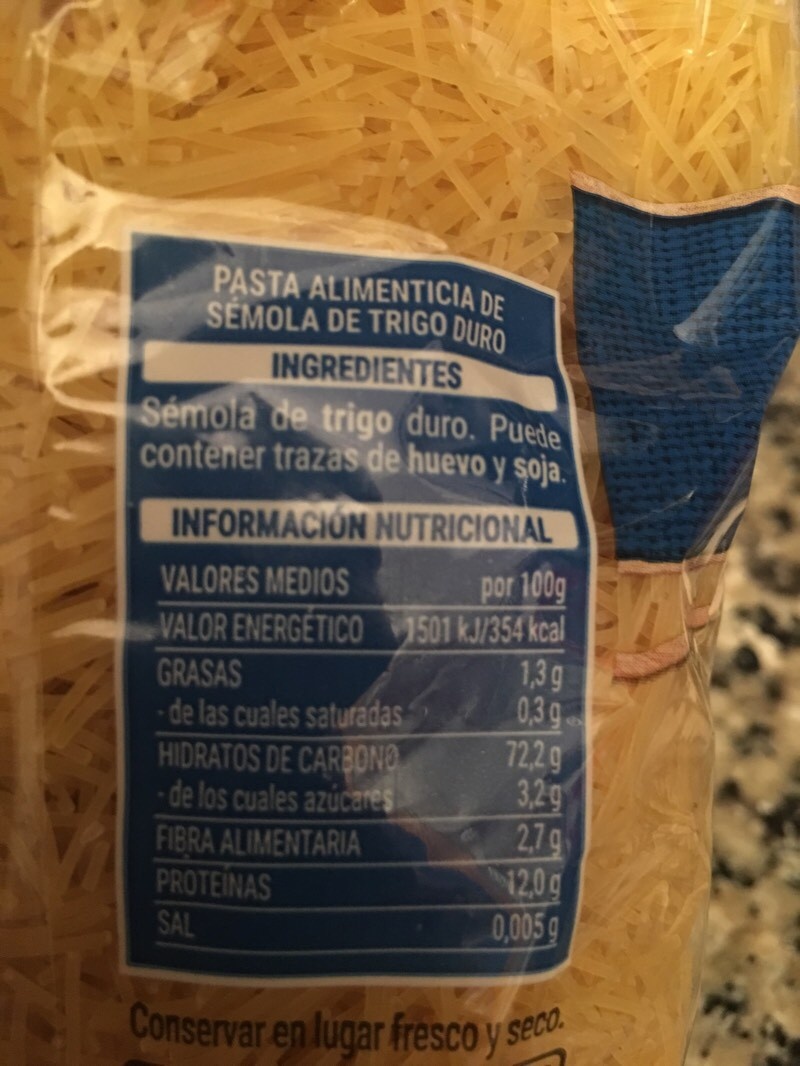 Fideo cabello