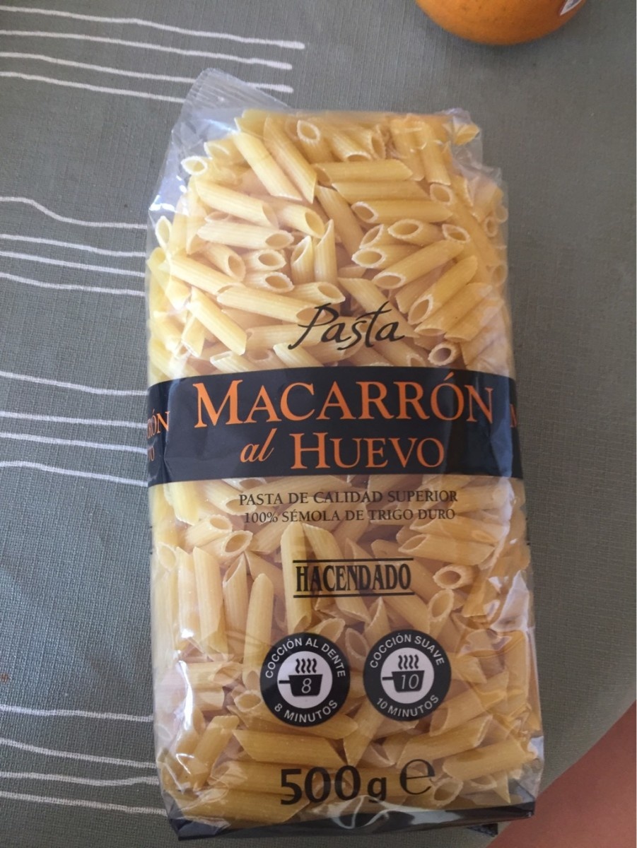 Macarrón al huevo