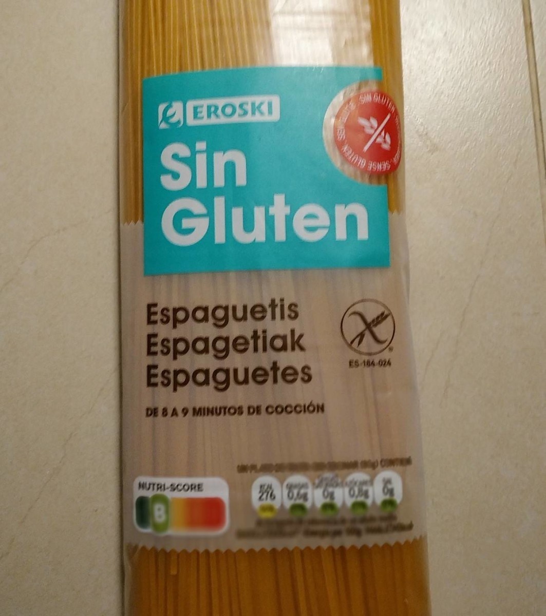 espaguetis sin gluten