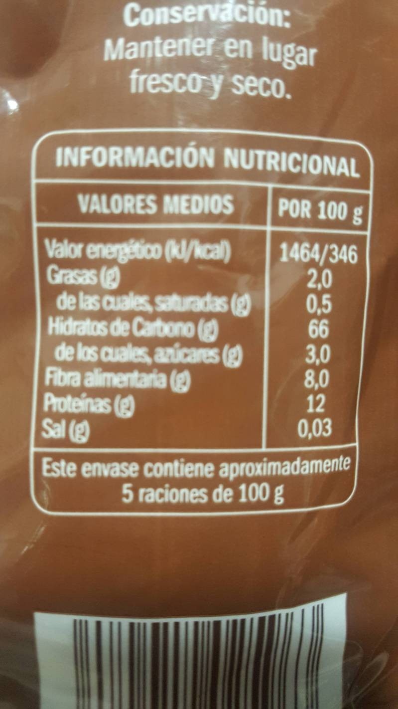Macarrones integrales