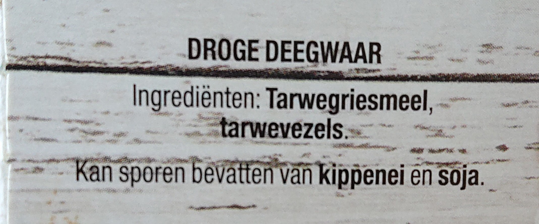 Macaroni vezelrijk